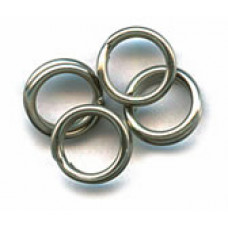 LFT SS SPLIT RINGS 6MM 10PCS.