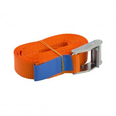 SPANBAND MET KLEMGESP, 25MM, 4M, 175/350 DAN, ORANJE