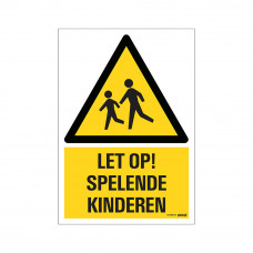 BORD 23X33CM COMBINATIE LET OP SPELENDE KINDEREN