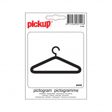 PICTOGRAM 10X10CM GARDEROBE