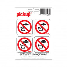 PICTOGRAM 10X10CM GEEN DRINKWATER