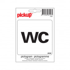 PICTOGRAM 10X10CM WC