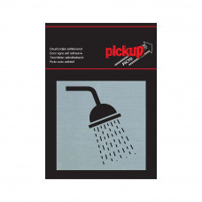 ROUTE ALU PICTO 80X80 MM DOUCHE