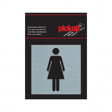 ROUTE ALU PICTO 80X80 MM DAMES