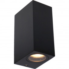 LED OUTDOOR - MUURLAMP SAN FRANCISCO - 2XGU10 IP44 - ZWART