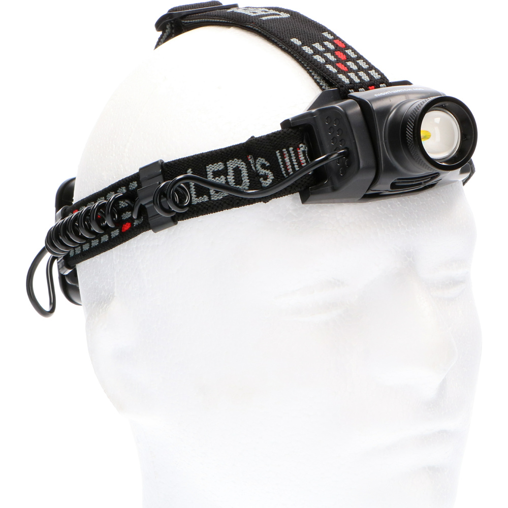 LED'S WORK LED HEADLAMP 6W 400LM CREE ZOOM IPX4