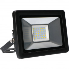 0300702 - LED FL. LIGHT DRIVERLESS 30W 4000K INCL. CONNECTOR BLACK HOU