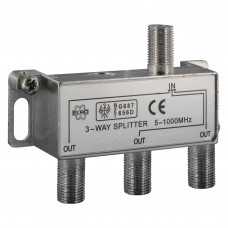 QL COAX F-SPLITTER 3-WEG