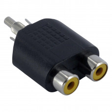 QL TULP SPLITTER 1RCA MA/2RCA FEM