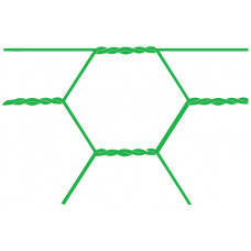 GAAS 511 AVIGAL ZESK.VLECHTW.,MAAS25X25 50CMX25 MT GROEN GEPLAST.1,0