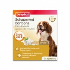 SCHAPENVET BONBONS+MINI KNOFLOOK 1 X 245 GR.