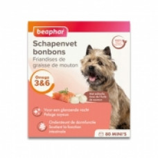 SCHAPENVET BONBONS+MINI ZALM 1 X 245 GR.