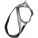 HOND HARNAS CROSS ABBI GRIJS XL 62CM 70-90CM 25MM