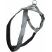 HOND HARNAS CROSS ABBI GRIJS XXL 69CM 74-100CM 32MM