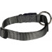 HOND HALSBAND ZIGGI DONKERGRIJS M 40-55CM 20MM