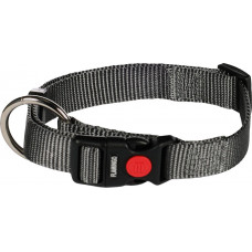 HOND HALSBAND ZIGGI DONKERGRIJS XS 20-35CM 10MM