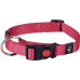 HOND HALSBAND ZIGGI KERSENROOD M 40-55CM 20MM
