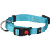 HOND HALSBAND ZIGGI TURKOOIS S 30-45CM 15MM