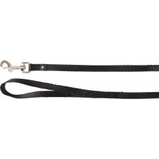 HOND LOOPLIJN ZIGGI ZWART 1,3M 10MM