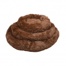 MAND KREMS ROND BRUIN 50X50X18CM