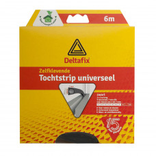 TOCHTSTRIP ZELFKLEVEND UNIVERSEEL TP ZWART 6 M X 9 MM X 7 MM