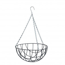 HANGING BASKET INCL.KETTING H13X25CM