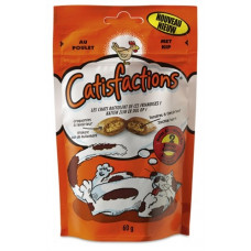 CATISFACTIONS KATTENSNOEPJES KIP 60 G KIP