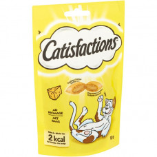 CATISFACTIONS KATTENSNOEPJES KAAS 60 G KAAS