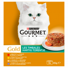 GOURMET GOLD HARTIG TORENTJE 8X85 G RUND