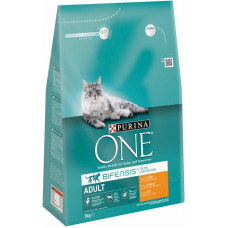 PURINA ONE ADULT 3 KG KIP GRANEN