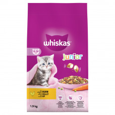 WHISKAS BROKJES JUNIOR KIP 1,9 KG KIP