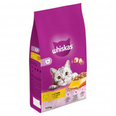 WHISKAS BROKJES ADULT KIP 3,8 KG KIP