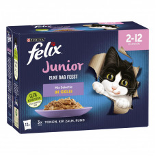 FELIX MP KITTEN 12X85 G TONIJN KIP ZALM