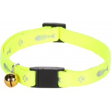 KAT HALSBAND ZIGGI FLUO GEEL 20-35CM 10MM