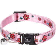 KAT HALSBAND ZIGGI ROZE 20-35CM 10MM
