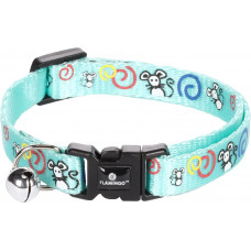 KAT HALSBAND ZIGGI TURKOOIS 20-35CM 10MM
