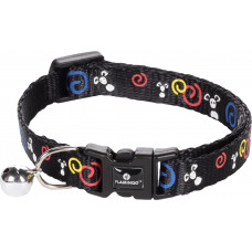 KAT HALSBAND ZIGGI ZWART 20-35CM 10MM
