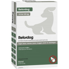 REFORDOG SPOT-ON HOND 3 PIPET (10 - 25 KG) 3 PIP.