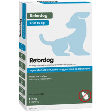 REFORDOG SPOT-ON HOND 3 PIPET (4 - 10 KG) 3 PIP.