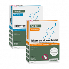 TICK OFF VLOOIEN- EN TEKENBAND (< 25 KG) 1 ST. TICK OFF VLOOIEN- EN TEKENBAND (< 25 KG) 1 ST.