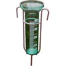 REGENMETER, INCL. STEEL METAAL 110CM