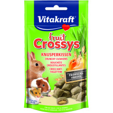 VITAKRAFT FRUIT CROSSYS TROPICAL KNAAGDIER EN KONIJN, 50GR