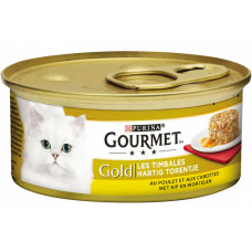 GOURMET GOLD HARTIG TORENTJE 85 G KIP WORTEL