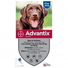 ADVANTIX 400/2000 SPOT-ON > 25KG