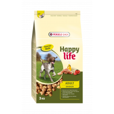 HAPPY LIFE ADULT CHICKEN 3 KG KIP