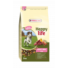 HAPPY LIFE ADULT MINI LAMB 3 KG LAM