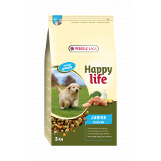 HAPPY LIFE JUNIOR CHICKEN 3 KG KIP