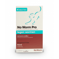 NO WORM PRO HOND 4 TAB VANAF 5 KG