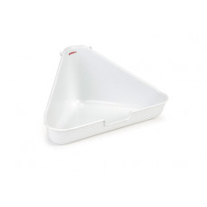 BZ KONIJNENTOILET PIP PLASTIC WIT 35