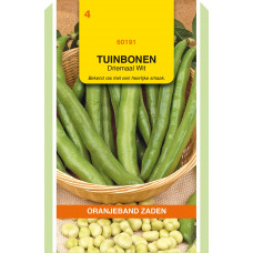 OBZ TUINBONEN DRIEMAAL WIT, 100G